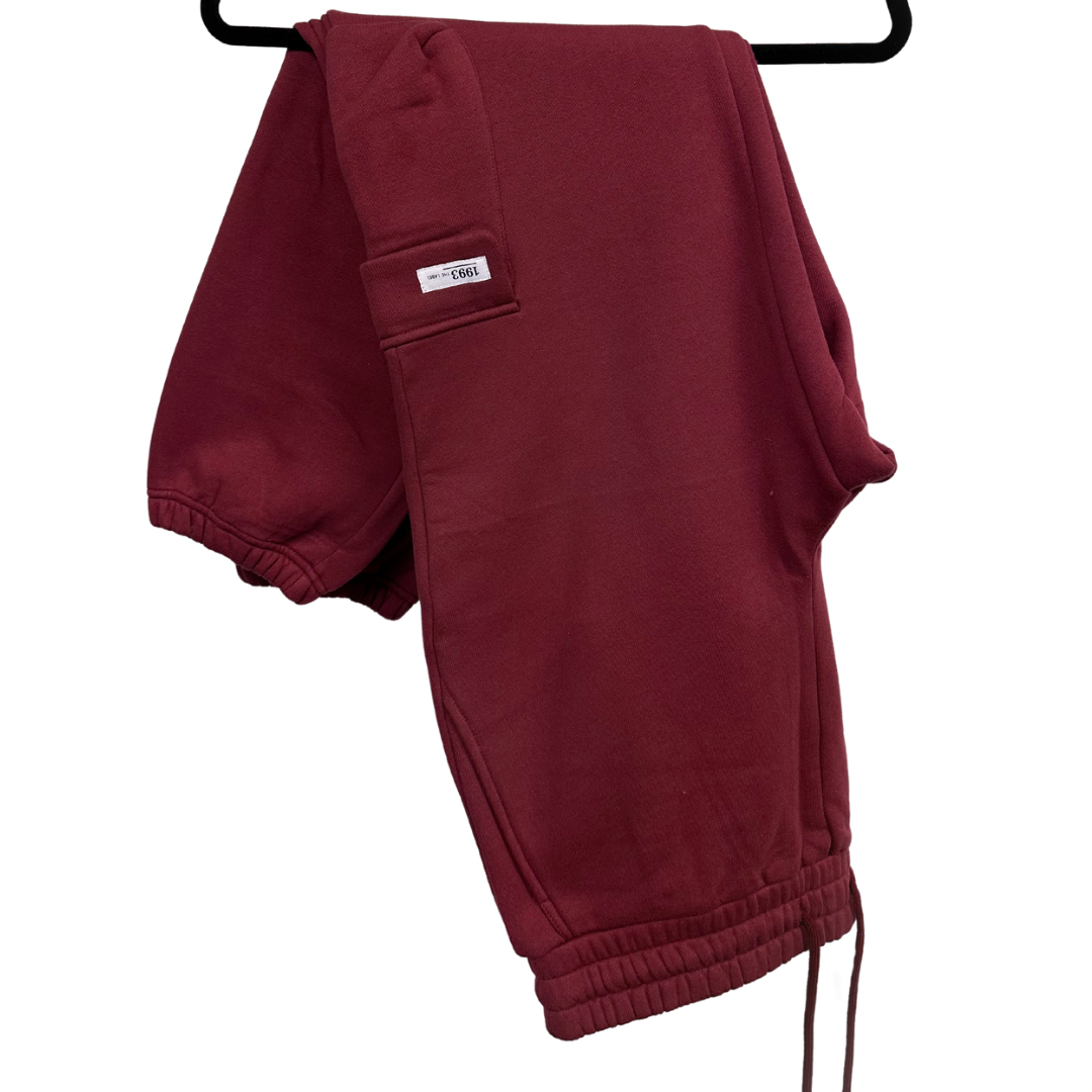 Burgundy Cargo Pants